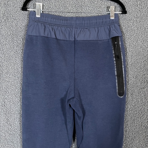 Nike Tech Fleece Woven Joggers Pants - Men's Size Small - Blue - Picture 4 of 9